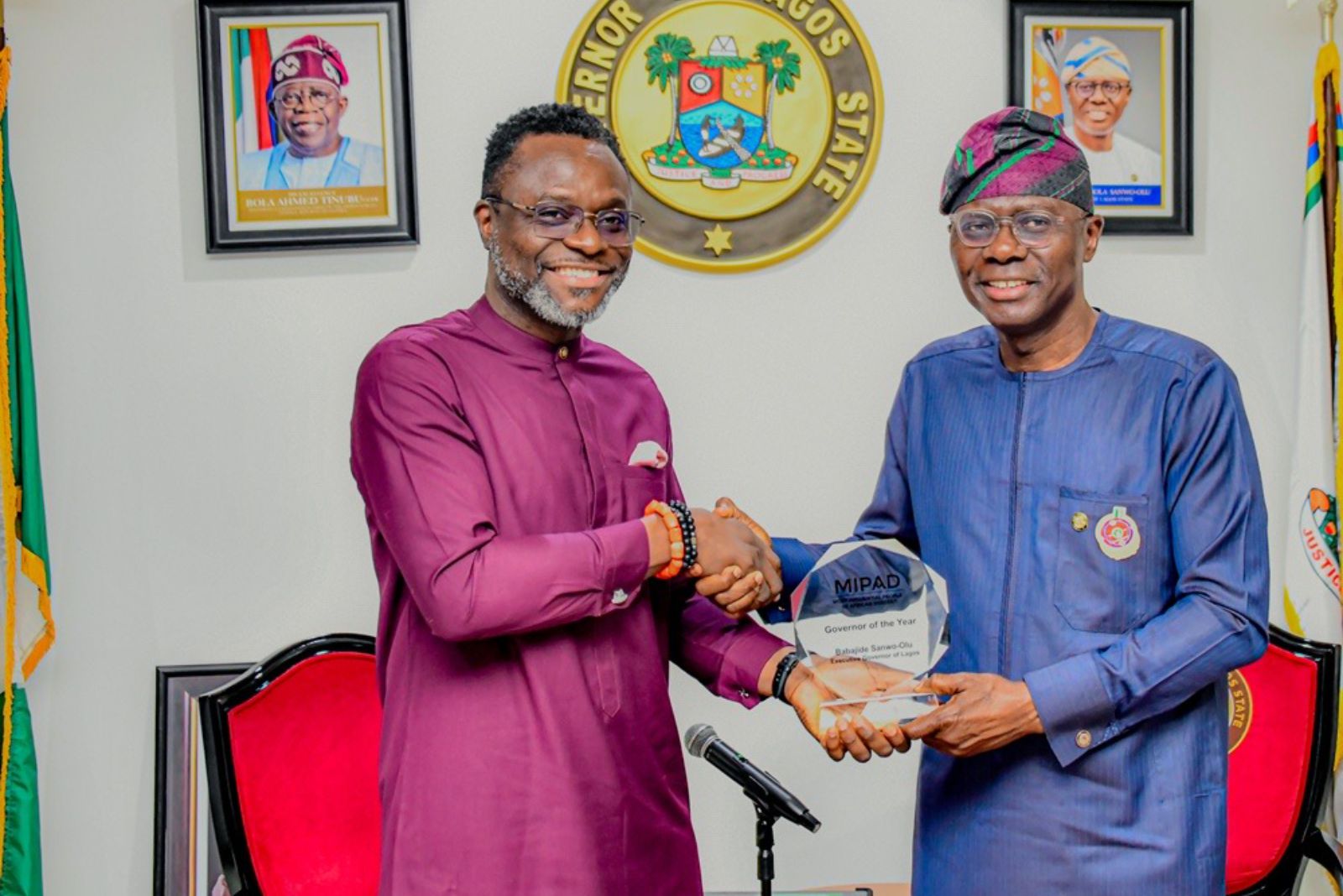 MIPAD Honours Sanwo-Olu-4