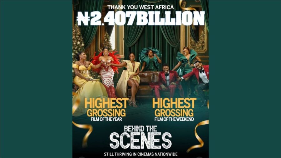 Funke Akindele’s “Behind The Scenes