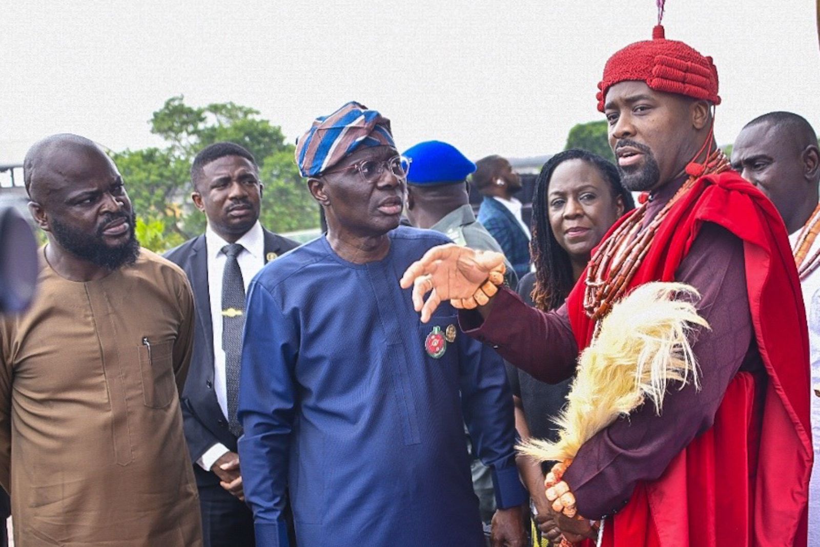 Sanwo-Olu, Ogiame Atuwatse III Grace Lens for Good Storytellers’ Conference at National Theatre-6
