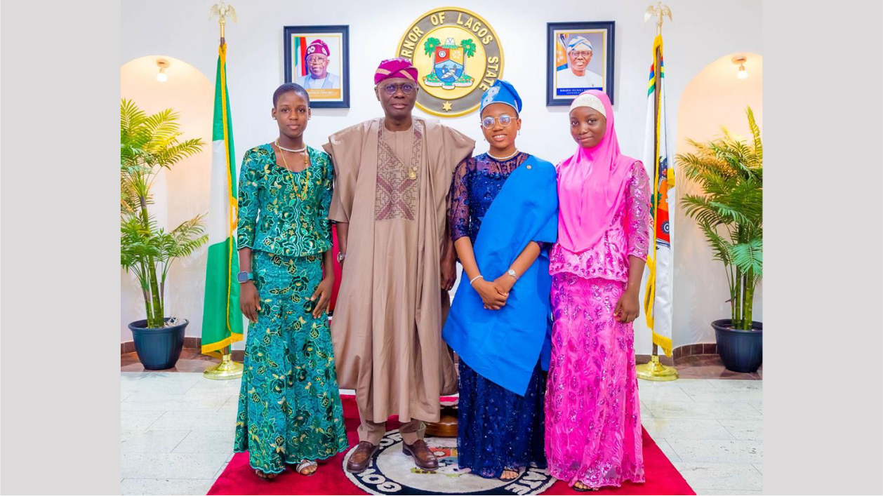 Babajide Sanwo-Olu, hosted the One Day Governor, 1