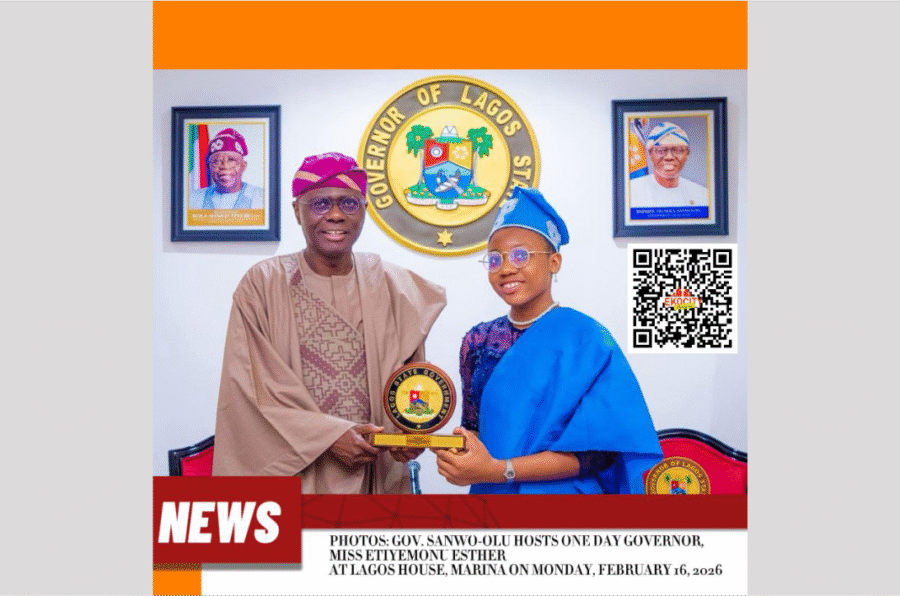 Babajide Sanwo-Olu, hosted the One Day Governor, 3