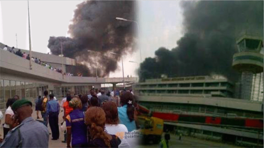 FAAN Confirms Fire at Lagos Airport Terminal, No Casualties Recorded
