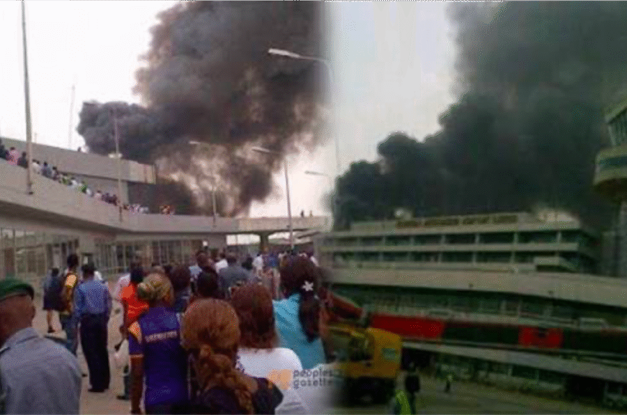 FAAN Confirms Fire at Lagos Airport Terminal, No Casualties Recorded