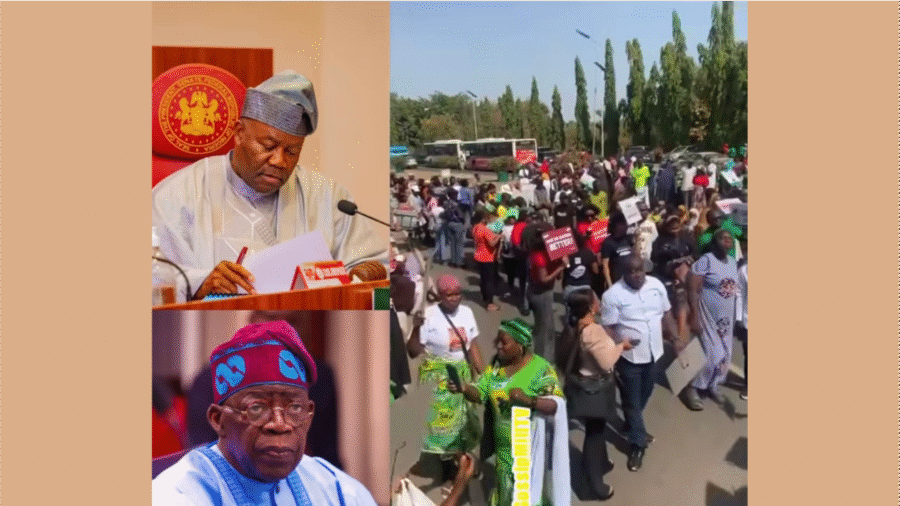 Protest Against Electronic Transmission of Election Results.