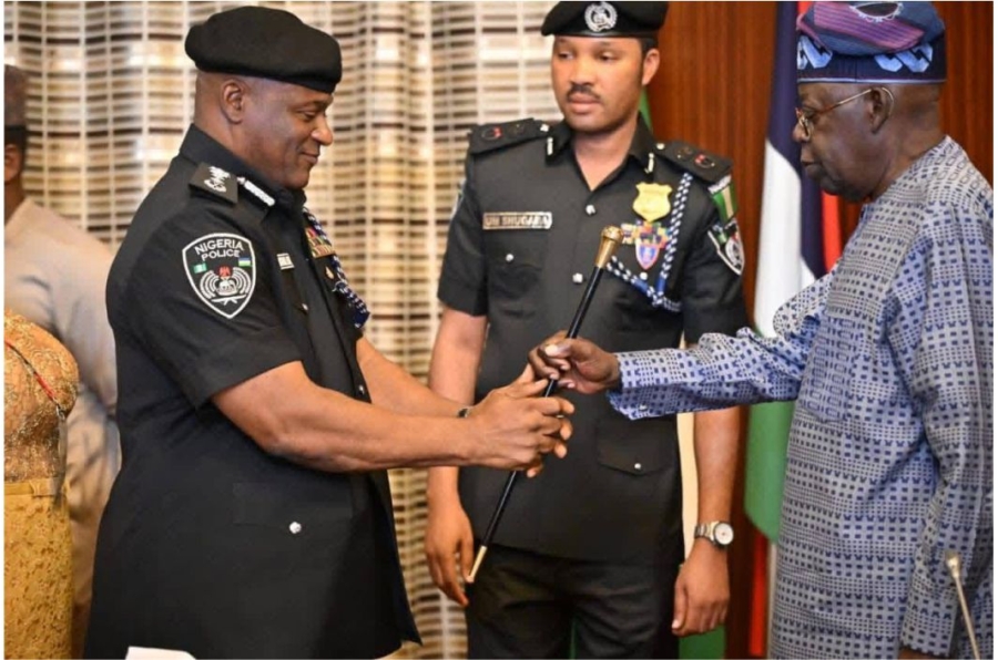 YOU HAVE MY FULL SUPPORT, RESTORE PEACE AND SECURITY — TINUBU TASKS ACTING IGP DISU 1
