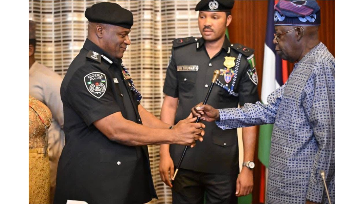 YOU HAVE MY FULL SUPPORT, RESTORE PEACE AND SECURITY — TINUBU TASKS ACTING IGP DISU 1