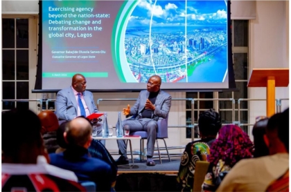 GOV. SANWO-OLU AS GUEST SPEAKER AT AFRICAN LEADERSHIP CENTER, KING’S COLLEGE IN LONDON, UNITED KINGDOM, ON FRIDAY, MARCH 6, 2026