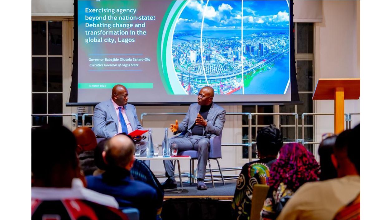 GOV. SANWO-OLU AS GUEST SPEAKER AT AFRICAN LEADERSHIP CENTER, KING’S COLLEGE IN LONDON, UNITED KINGDOM, ON FRIDAY, MARCH 6, 2026