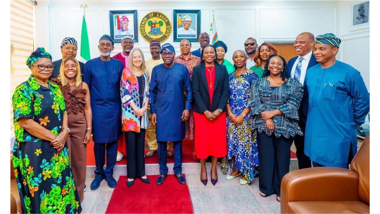 GOV. SANWO-OLU MEETS TEACH FOR NIGERIA BOARD OF TRUSTEES AND CEO, TEACH FOR ALL, WENDY KOPP AT LAGOS HOUSE, IKEJA, ON TUESDAY, 10TH MARCH, 2026