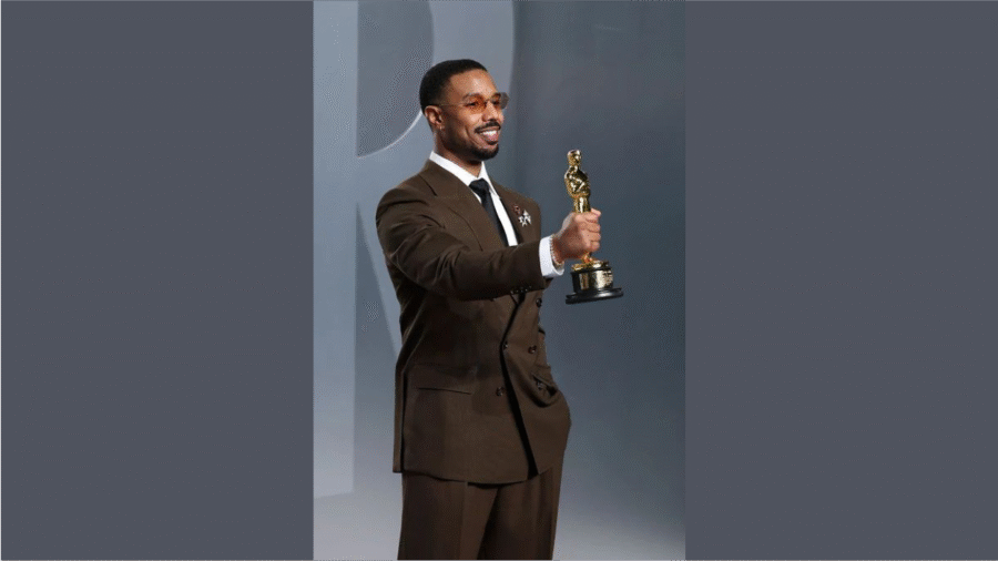 Michael B. Jordan Wins First Oscar for Best Actor for Role in Sinners