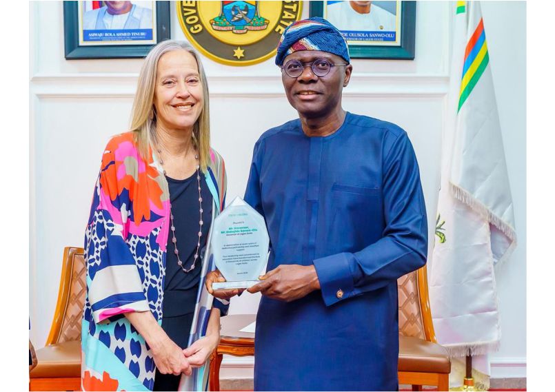 OV. SANWO-OLU MEETS TEACH FOR NIGERIA BOARD OF TRUSTEES AND CEO, TEACH FOR ALL, WENDY KOPP AT LAGOS HOUSE, IKEJA, ON TUESDAY, 10TH MARCH, 2026 2