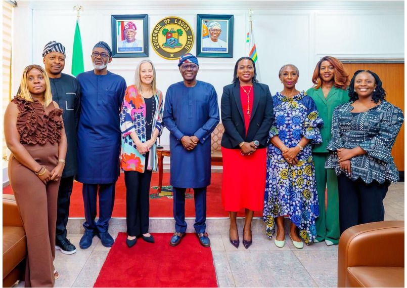 OV. SANWO-OLU MEETS TEACH FOR NIGERIA BOARD OF TRUSTEES AND CEO, TEACH FOR ALL, WENDY KOPP AT LAGOS HOUSE, IKEJA, ON TUESDAY, 10TH MARCH, 2026 3