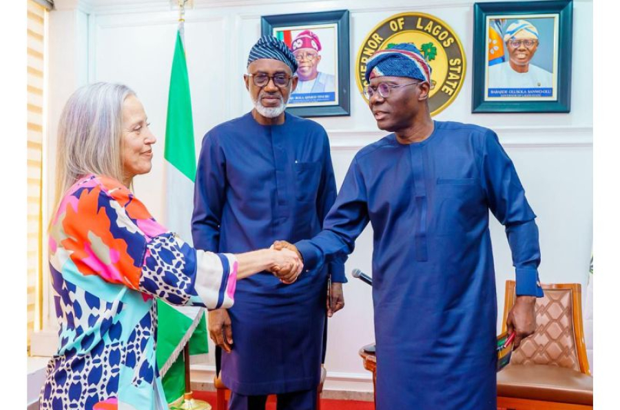 OV. SANWO-OLU MEETS TEACH FOR NIGERIA BOARD OF TRUSTEES AND CEO, TEACH FOR ALL, WENDY KOPP AT LAGOS HOUSE, IKEJA, ON TUESDAY, 10TH MARCH, 2026 4