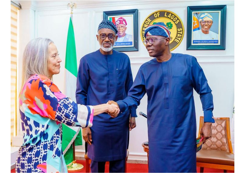 OV. SANWO-OLU MEETS TEACH FOR NIGERIA BOARD OF TRUSTEES AND CEO, TEACH FOR ALL, WENDY KOPP AT LAGOS HOUSE, IKEJA, ON TUESDAY, 10TH MARCH, 2026 4