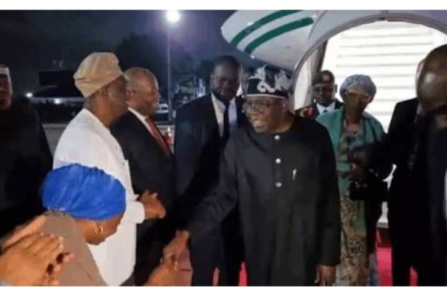 President Bola Ahmed Tinubu has returned to Nigeria following a two-day state visit to the United Kingdom.