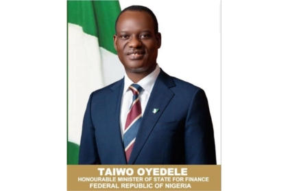 Tinubu Swears in Taiwo Oyedele as Minister of State for Finance