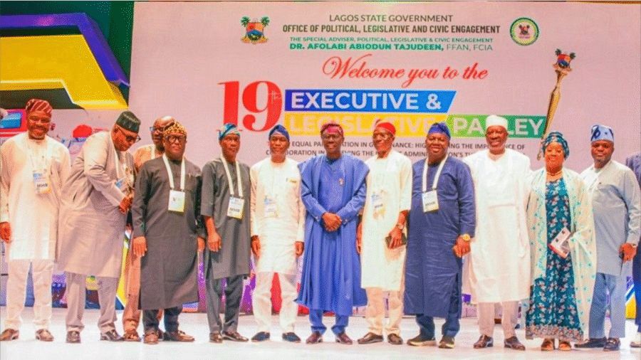 GOV. SANWO-OLU ATTENDS 19TH EXECUTIVE AND LEGISLATIVE PARLEY AT EKO HOTELS AND SUITES, VICTORIA ISLAND ON WEDNESDAY, APRIL 22, 2026 6