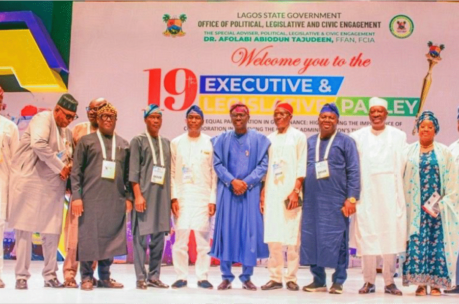 GOV. SANWO-OLU ATTENDS 19TH EXECUTIVE AND LEGISLATIVE PARLEY AT EKO HOTELS AND SUITES, VICTORIA ISLAND ON WEDNESDAY, APRIL 22, 2026 6