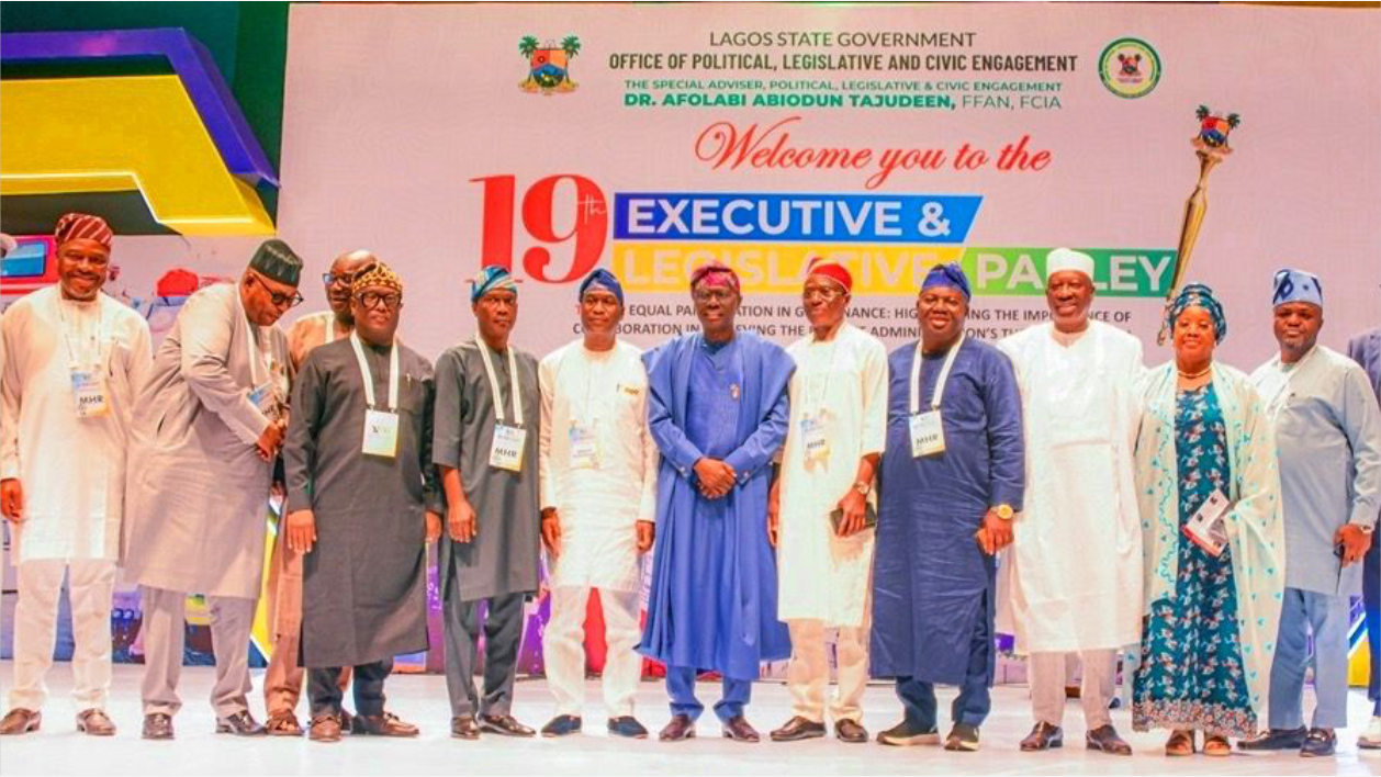 GOV. SANWO-OLU ATTENDS 19TH EXECUTIVE AND LEGISLATIVE PARLEY AT EKO HOTELS AND SUITES, VICTORIA ISLAND ON WEDNESDAY, APRIL 22, 2026 6