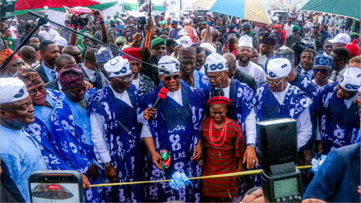 LAGOS HAS RAISED BAR IN QUALITY PROJECT DELIVERY’ — TINUBU SAYS, AS HE UNVEILS BRIDGE, MULTI-STOREY OFFICES IN HOME STATE3