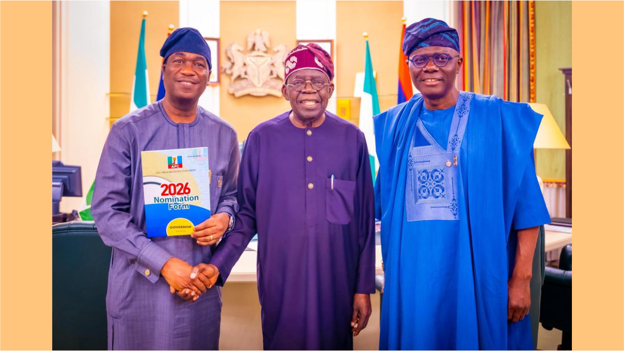 PRESIDENT TINUBU MEETS GOV. SANWO-OLU, DR. HAMZAT, GAC 4