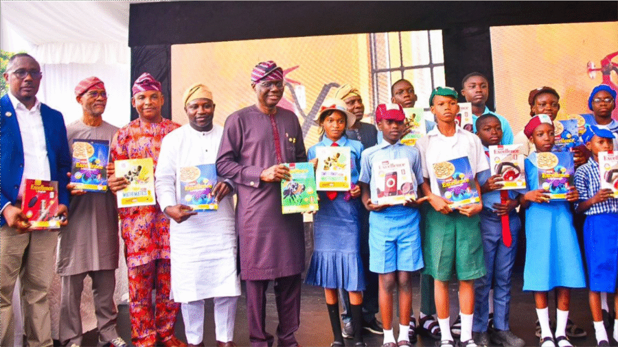 SANWO-OLU LAUNCHES ADVANCED E-LEARNING PLATFORM, FREE ACADEMIC TOOLS FOR PRY, SEC SCHOOLS IN LAGOS