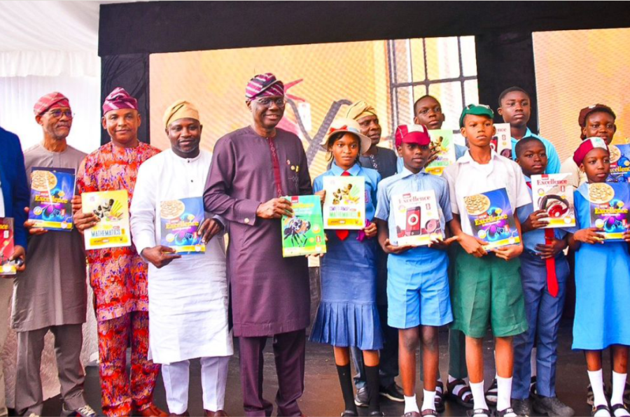 SANWO-OLU LAUNCHES ADVANCED E-LEARNING PLATFORM, FREE ACADEMIC TOOLS FOR PRY, SEC SCHOOLS IN LAGOS