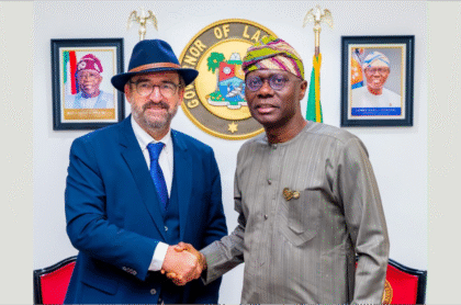 CONSUL GENERAL, GERMAN CONSULATE IN LAGOS, DANIEL KRULL, PAYS COURTESY VISIT TO GOVERNOR BABAJIDE SANWO-OLU AT LAGOS HOUSE, MARINA, ON THURSDAY, JUNE 11, 2026 Img 1