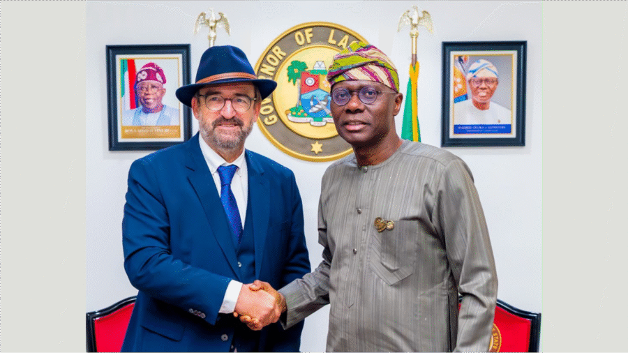 CONSUL GENERAL, GERMAN CONSULATE IN LAGOS, DANIEL KRULL, PAYS COURTESY VISIT TO GOVERNOR BABAJIDE SANWO-OLU AT LAGOS HOUSE, MARINA, ON THURSDAY, JUNE 11, 2026 Img 1