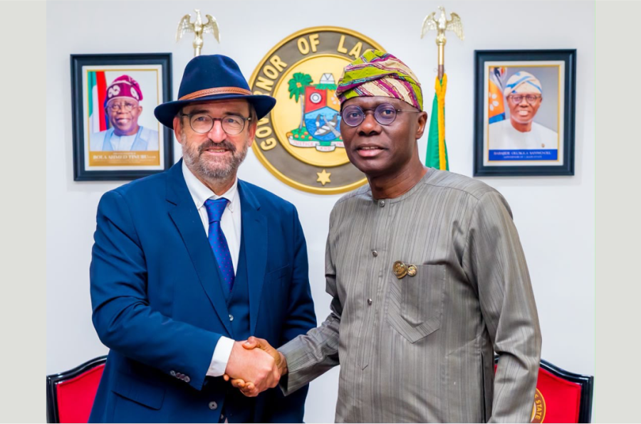 CONSUL GENERAL, GERMAN CONSULATE IN LAGOS, DANIEL KRULL, PAYS COURTESY VISIT TO GOVERNOR BABAJIDE SANWO-OLU AT LAGOS HOUSE, MARINA, ON THURSDAY, JUNE 11, 2026 Img 1