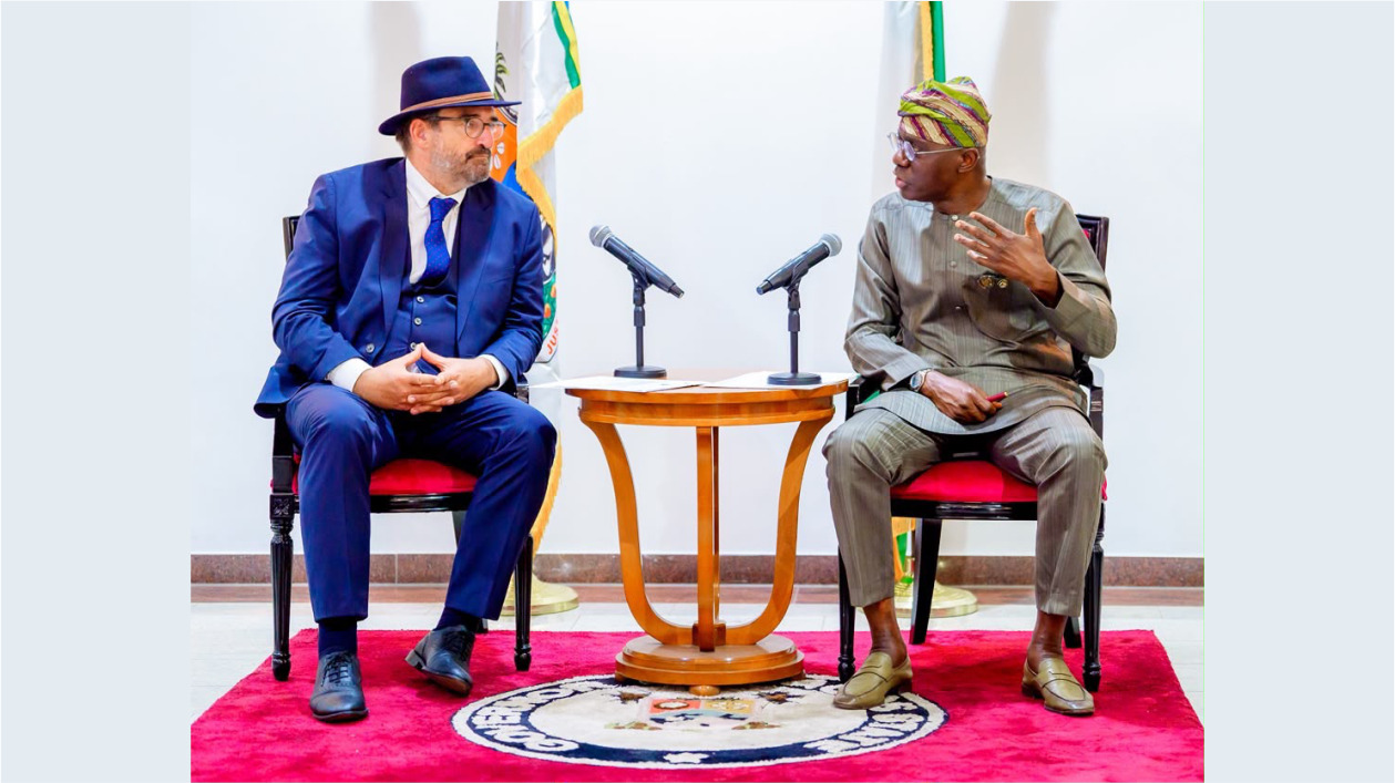 CONSUL GENERAL, GERMAN CONSULATE IN LAGOS, DANIEL KRULL, PAYS COURTESY VISIT TO GOVERNOR BABAJIDE SANWO-OLU AT LAGOS HOUSE, MARINA, ON THURSDAY, JUNE 11, 2026 Img 5