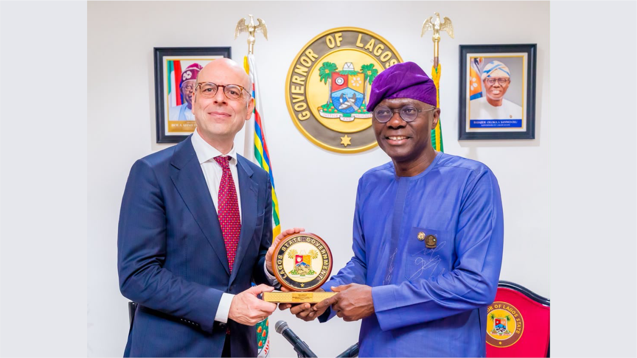 Sanwo-Olu Receives Consul General of the Kingdom of the Netherlands, Mr. Michel Deelen, on Courtesy Call at Lagos House, Marina, on Wednesday, June 10, 2026 Img 1