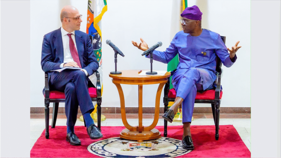 Sanwo-Olu Receives Consul General of the Kingdom of the Netherlands, Mr. Michel Deelen, on Courtesy Call at Lagos House, Marina, on Wednesday, June 10, 2026 Img 3