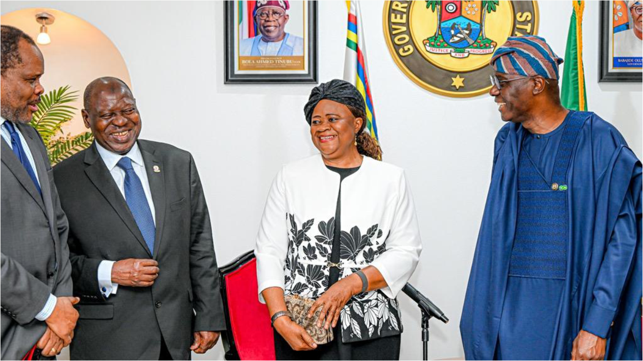 Sanwo-Olu Receives in Courtesy Call President of The Court of Appeal of Nigeria, Hon. Justice Monica Dongban-Mensem at Lagos House, on Monday 29th June 2026 Img 2