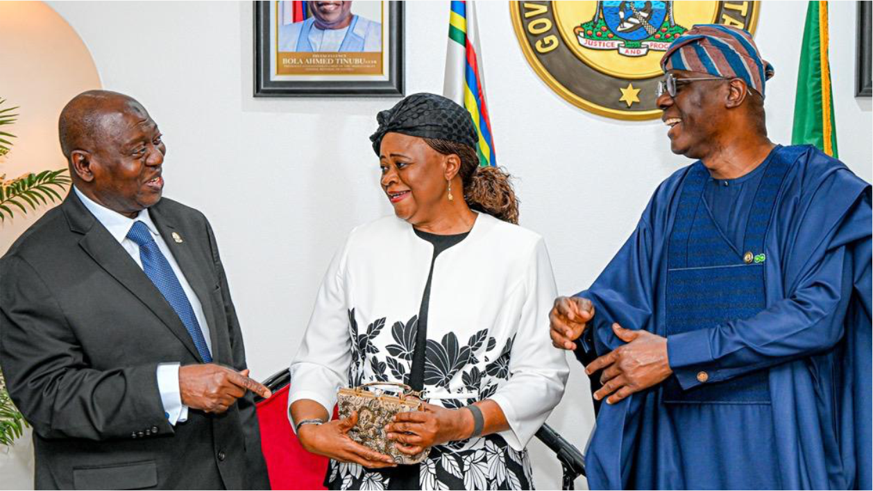 Sanwo-Olu Receives in Courtesy Call President of The Court of Appeal of Nigeria, Hon. Justice Monica Dongban-Mensem at Lagos House, on Monday 29th June 2026 Img 3