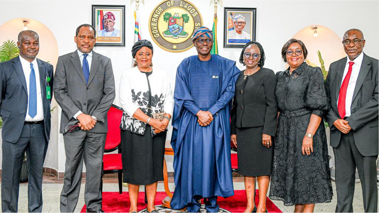 Sanwo-Olu Receives in Courtesy Call President of The Court of Appeal of Nigeria, Hon. Justice Monica Dongban-Mensem at Lagos House, on Monday 29th June 2026 Img 4