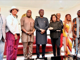 Eminent Nigerian Series (ENS) Team Meets Governor Sanwo-Olu On Legacy Project