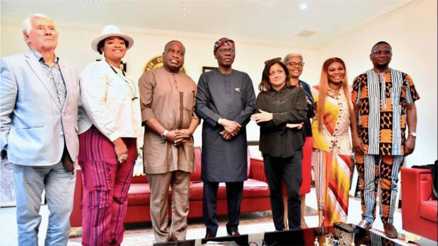 Eminent Nigerian Series (ENS) Team Meets Governor Sanwo-Olu On Legacy Project