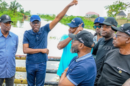 GOV. SANWO-OLU INSPECTION VISIT TO FLOOD AFFECTED AREAS IN LAGOS, ON WEDNESDAY, JULY 15TH, 2026 Img 1