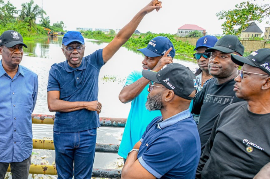 GOV. SANWO-OLU INSPECTION VISIT TO FLOOD AFFECTED AREAS IN LAGOS, ON WEDNESDAY, JULY 15TH, 2026 Img 1