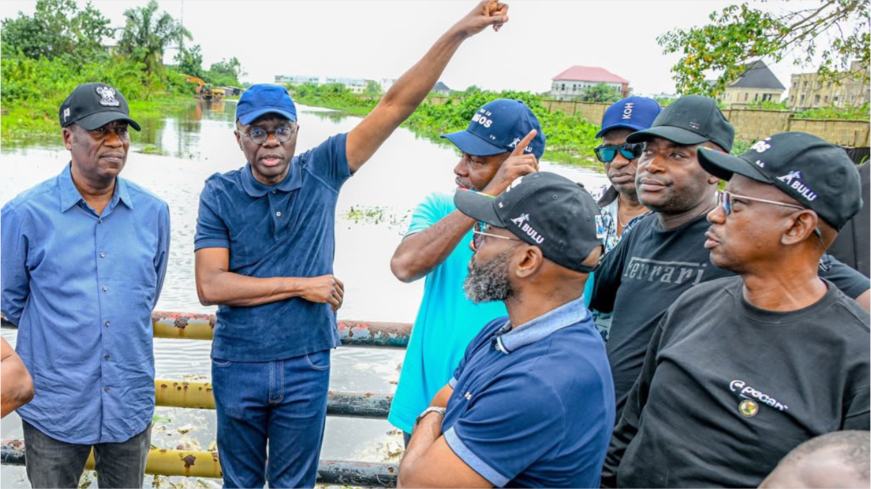 GOV. SANWO-OLU INSPECTION VISIT TO FLOOD AFFECTED AREAS IN LAGOS, ON WEDNESDAY, JULY 15TH, 2026 Img 1