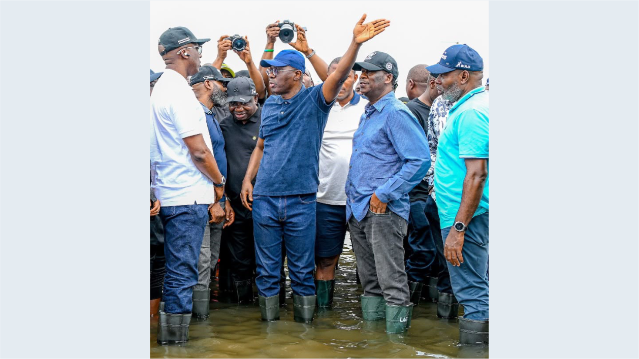 GOV. SANWO-OLU INSPECTION VISIT TO FLOOD AFFECTED AREAS IN LAGOS, ON WEDNESDAY, JULY 15TH, 2026 Img 2