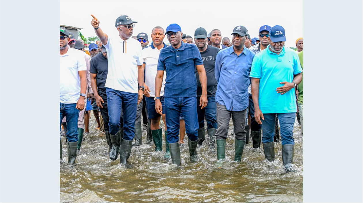 GOV. SANWO-OLU INSPECTION VISIT TO FLOOD AFFECTED AREAS IN LAGOS, ON WEDNESDAY, JULY 15TH, 2026 Img 4