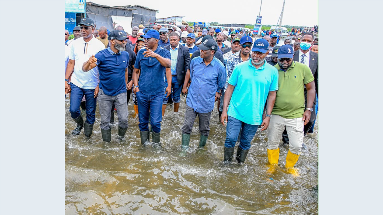 GOV. SANWO-OLU INSPECTION VISIT TO FLOOD AFFECTED AREAS IN LAGOS, ON WEDNESDAY, JULY 15TH, 2026 Img 5