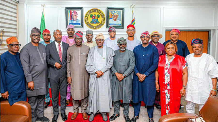GOV. SANWO-OLU RECEIVES IN COURTESY CALL BOARD, MANAGEMENT OF SOUTH WEST DEVELOPMENT COMMISSION, SWDC AT LAGOS HOUSE, IKEJA, ON THURSDAY JULY 2, 2026 Img 5