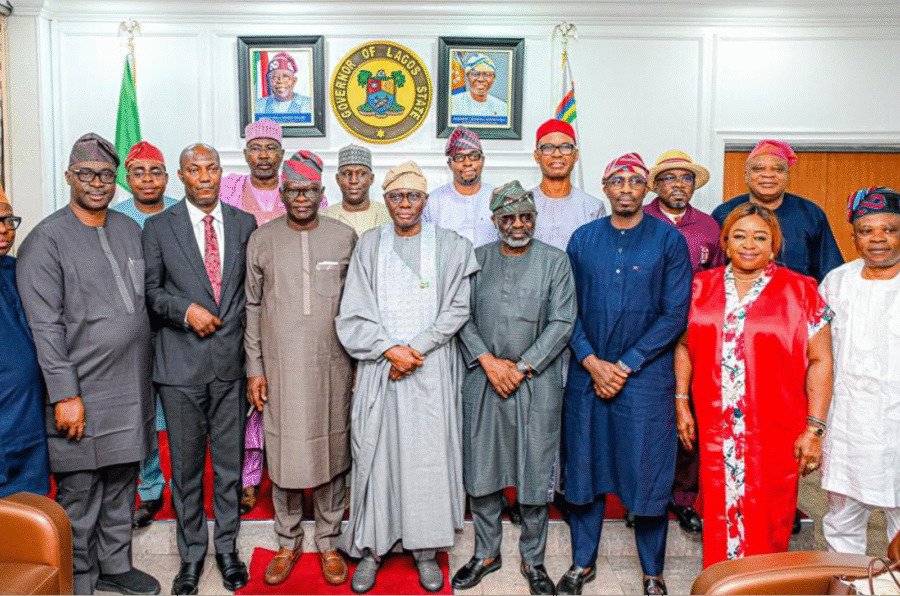 GOV. SANWO-OLU RECEIVES IN COURTESY CALL BOARD, MANAGEMENT OF SOUTH WEST DEVELOPMENT COMMISSION, SWDC AT LAGOS HOUSE, IKEJA, ON THURSDAY JULY 2, 2026 Img 5