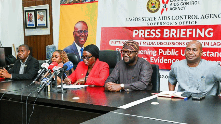 LAGOS STATE AIDS CONTROL AGENCY, LSACA HOLDS PRESS CONFERENCE AT THE BAGAUDA KALTHO PRESS CENTRE, ALAUSA, IKEJA, ON THURSDAY, JULY 2, 2026 Img 4
