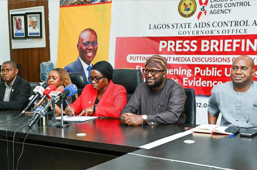 LAGOS STATE AIDS CONTROL AGENCY, LSACA HOLDS PRESS CONFERENCE AT THE BAGAUDA KALTHO PRESS CENTRE, ALAUSA, IKEJA, ON THURSDAY, JULY 2, 2026 Img 4
