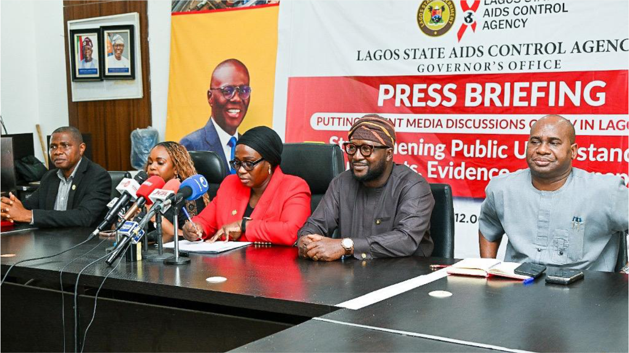 LAGOS STATE AIDS CONTROL AGENCY, LSACA HOLDS PRESS CONFERENCE AT THE BAGAUDA KALTHO PRESS CENTRE, ALAUSA, IKEJA, ON THURSDAY, JULY 2, 2026 Img 4