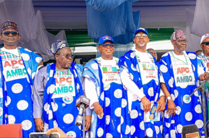GOVERNOR SANWO-OLU JOINS OTHER APC GOVERNORS AT MEGA RALLY AHEAD OF OSUN GOVERNORSHIP ELECTION, ON THURSDAY, AUGUST 13, 2026 Img 2